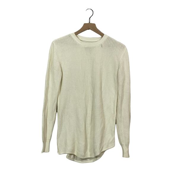Unif X Urban Outfitters Pullover Waffle Knit Sweater - Cream - Small - Picture 1 of 16